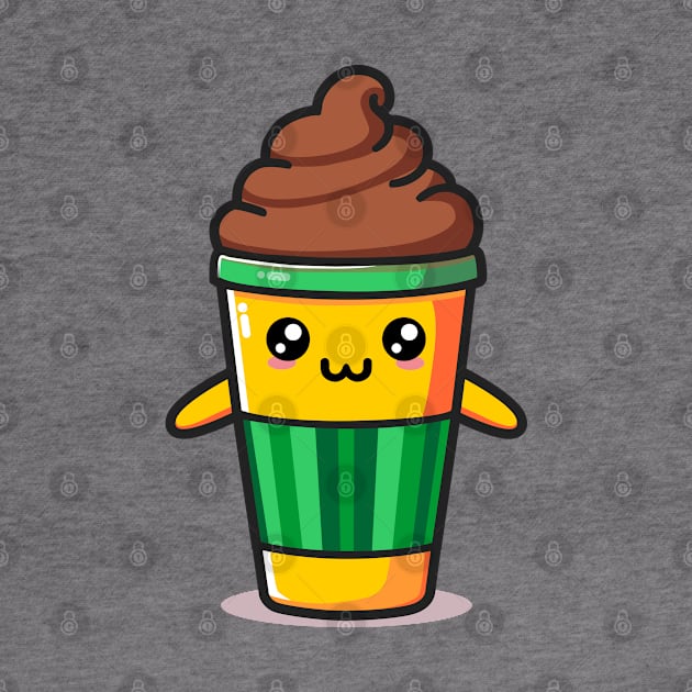 Cute Choco drink with Float by Arief Uchiha